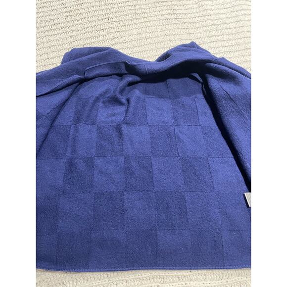 Nino Colombo Cardigan Sweater Womens Sz 42 (US S/M) Blue Italy 100% Merino Wool - Picture 7 of 10